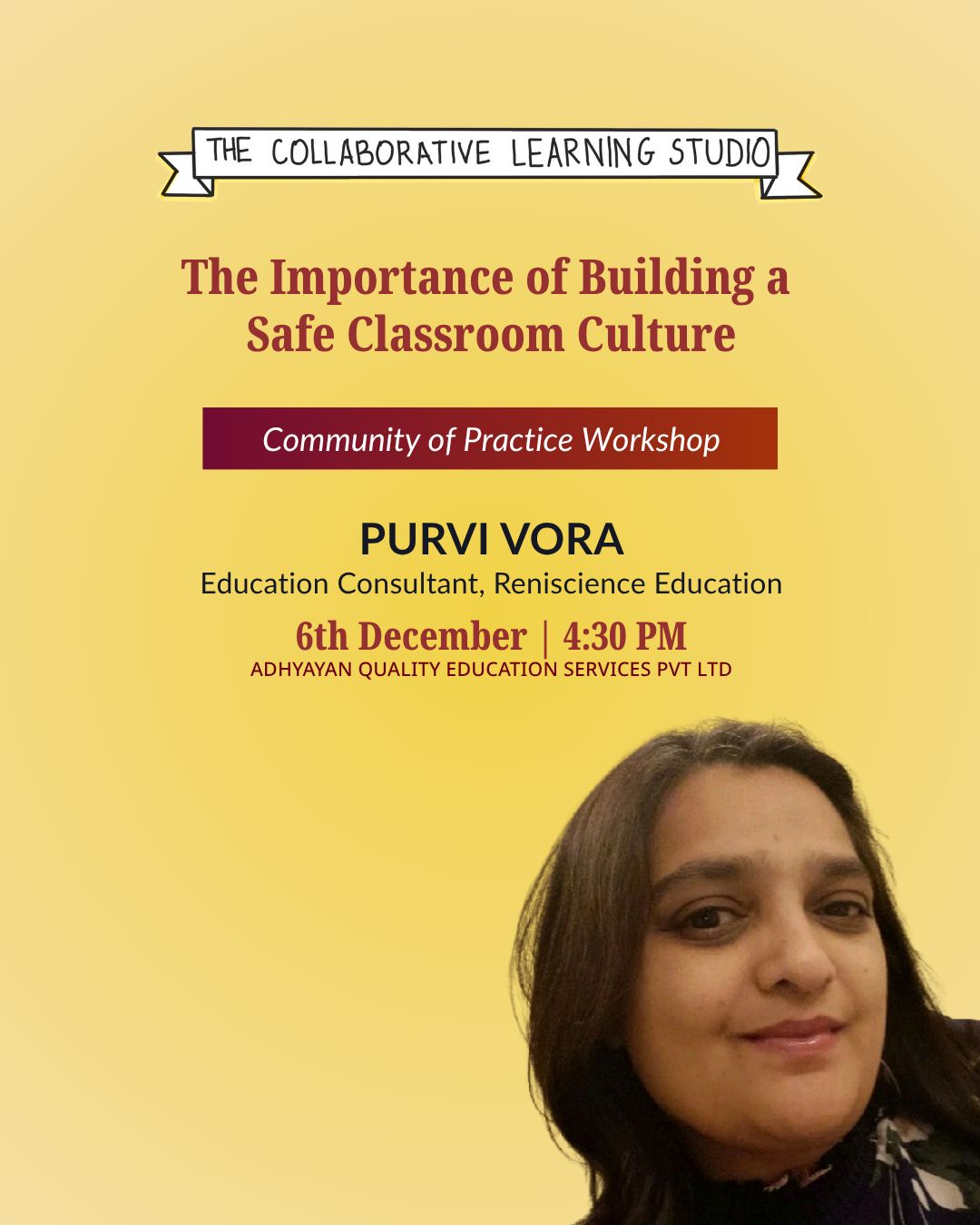 CoP: The Importance of Building a Safe Classroom Culture!